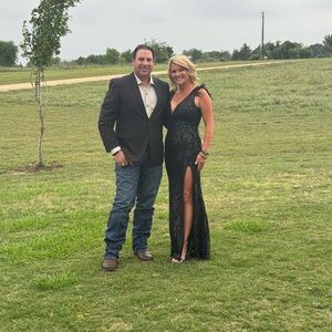 Black formal worn once